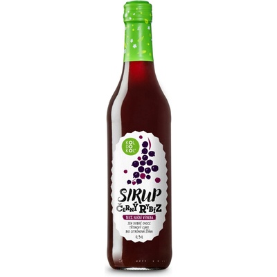 Koldokol Koldokol Sirup Čierna ríbezľa 0,5 l