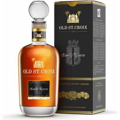 A.H.Riise Old St. Croix Family Reserve 42% 0,7 l (kartón)