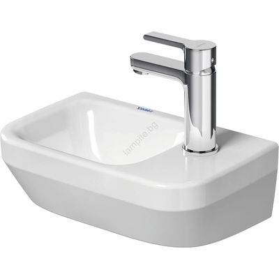 Duravit 7453600412 - Стенна мивка D-NEO 36x22 см, керамика, гланцово бяла (DA0125)