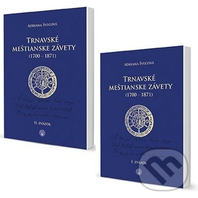Trnavské meštianske závety - 1700 - 1871