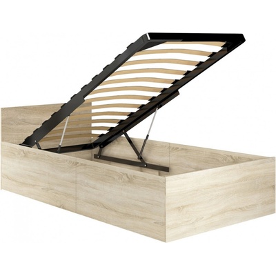 Ak furniture CLP s roštom dub sonoma