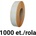 ZINTA Самозалепващи TH етикети ZINTA 25x25 mm, 1000 ет. /ролка, кръгли (25X25X1000-TH)