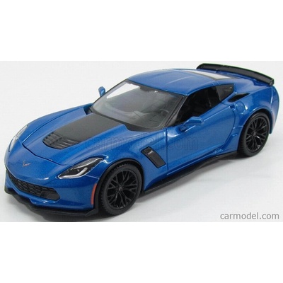 Maisto Chevrolet Corvette Z06 C7 Coupe 2015 Blue Met 1:24