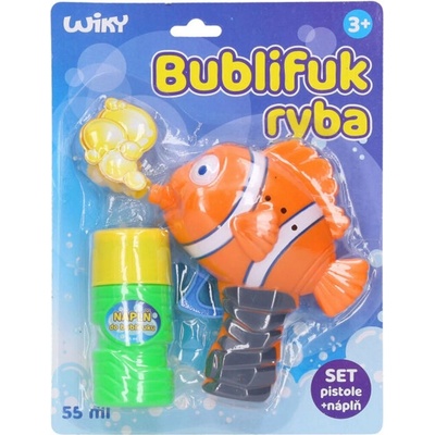 Mikro trading Bublifukovač RYBA 13 cm na setrvačník