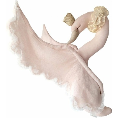 Love Me Decoration dekorácia labuť púdrová