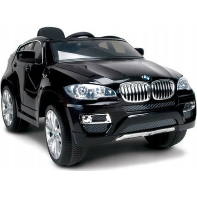 Joko Elektrické autíčko BMW X6M penové kolesá kožené sedadlo USB čierna