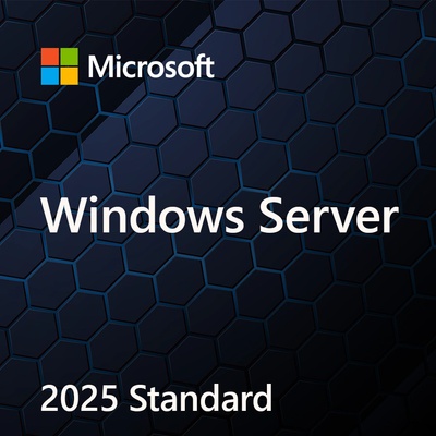 Microsoft Windows Svr Std 2025 English 1pk DSP OEI 4Cr NoMedia/NoKey (APOS) AddLic (EP2-25369)