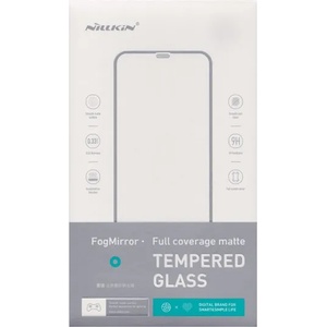 Nillkin iPhone 12 Pro Max NILLKIN FOGMIRROR стъклен протектор за екран, матов, 9H, ЧЕРЕН (GP-101727)