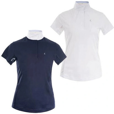 Horze Dámské závodní triko Blaire modrá – Zboží Dáma