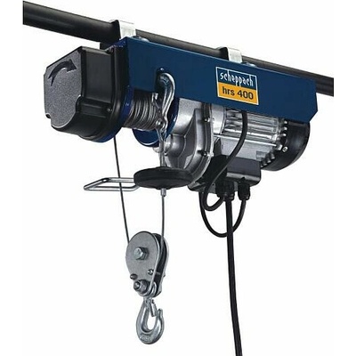 Lanový elektrický naviják Scheppach HRS 400 - 780W, 400kg max., 6-12m (4906905000)