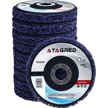 Tagred Brusný kotouč netkaný 125 x 22,2 mm TA1051