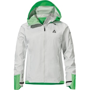 Schöffel Дамско водоустойчиво яке за колоездене Schöffel Women's 2.5L Jacket Style Tajiva Cycling jacket - Stone Grey - размер 40 (EU) (151-0836-0214)