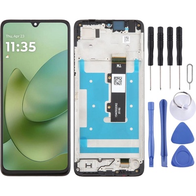 Motorola OEM LCD Дисплей и Тъч Скрийн с Рамка за Motorola Moto G06