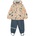 Mikk-Line Детска грейка Mikk-Line Kid's PU Rain Set AOP with Suspenders 104 Overall - Retro AOP - размер 98 (EU) (702-5353-0214)