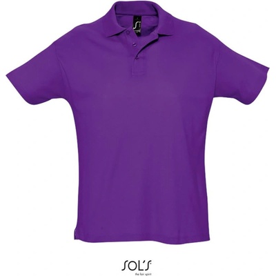 Sol´s Collection polokošile Summer II krátký rukáv COT-251342a6000 purpurová tmavá