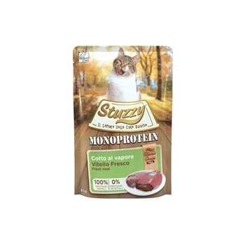Stuzzy Monoprotein Grain& Gluten Free Fresh Veal - Пауч за израснали котки с телешко, 85 гр