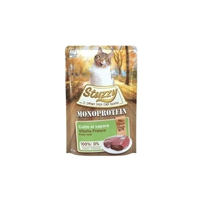 Stuzzy Monoprotein Grain& Gluten Free Fresh Veal - Пауч за израснали котки с телешко, 85 гр