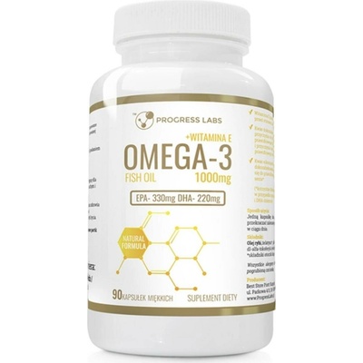 Progress Labs Omega-3 1000 mg 90 kapsúl