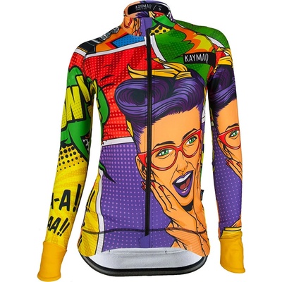 Kaymaq W26 komiks multicolor dlouhý rukáv