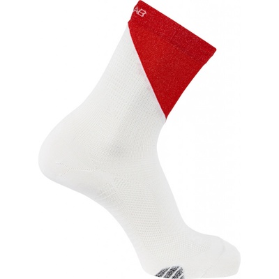 Salomon S LAB PHANTASM CREW SOCKS biele
