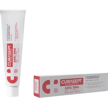 CURASEPT ADS DNA Relief Pro Паста за зъби с 0.2% хлорхексидин, 75 ml