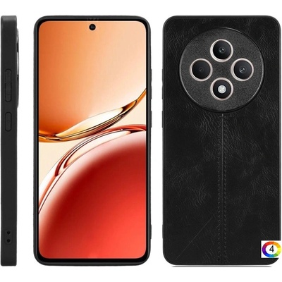 OPPO Reno12 F /12 FS 5G Удароустойчив Sewing Cow Pattern Калъф и Скрийн Протектор