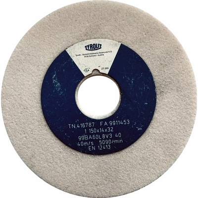 Tyrolit 99BA60L8V40 Brúsny kotúč 150 x 14 x 32 mm 60 T416787