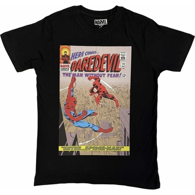 Tričko Daredevil Enter Spider-Man čierna