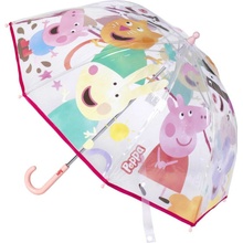 Cerda dívčí deštník PEPPA PIG transparentní