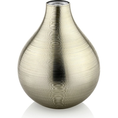 Váza BOMBEJ šampaň D18,9 cm H24 cm