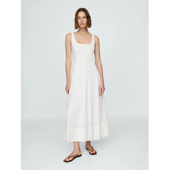 GAP Ленена макси рокля GAP GAP | Byal | ЖЕНИ | L
