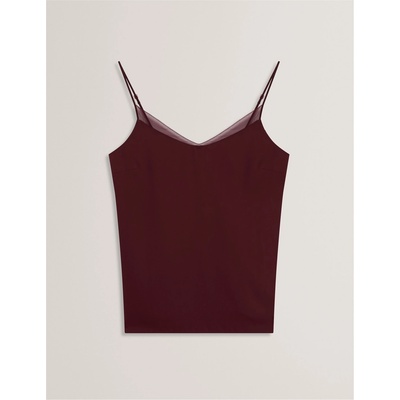 Ted Baker Потник Ted Baker Women's Chiffon Woven Cami Vest - Oxblood