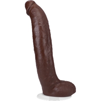 Doc Johnson Brickzilla - Реалистично ULTRASKYN дилдо - 13 / 33 см - шоколад