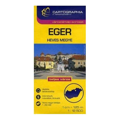Eger Várostérkép 1:12 500