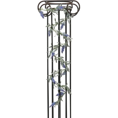Umělá Kvetoucí girlanda modrá, 180cm