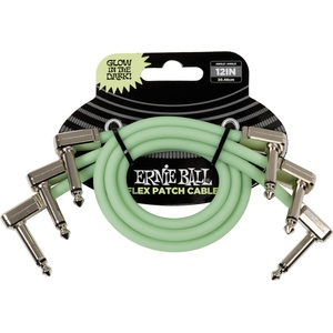 Ernie Ball Flex 30, 48 cm Ъглов - Ъглов Пач кабел (P06476)