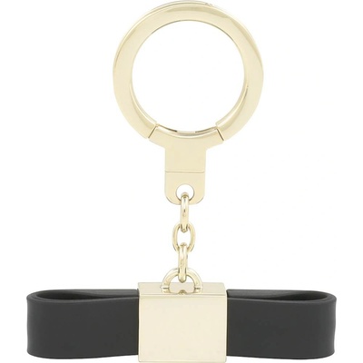 Kate Spade Дизайнерски USB кабел, тип ключодържател за устойства с Lightning порт - Kate Spade New York Bow Keychain Lightning USB Cable (KSPW-226-BLK)