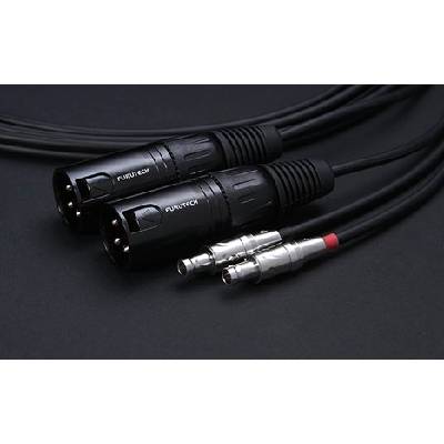 ADL Furutech iHP-35H-XLR 3 m (Alternatívne kábel vysokej kvality pre slúchadlá Sennheiser HD 800 so symetrickým pripojením, dĺžka 3 m, konektor prístroj 2x XL)