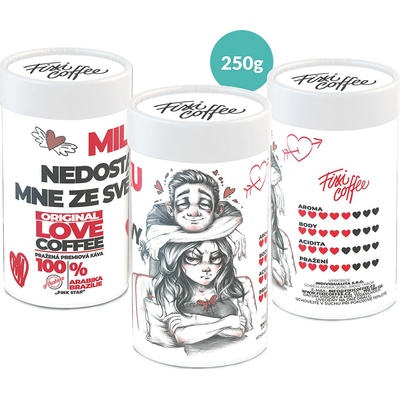 Fixi Coffee Miláčku Nedostaneš mne ze své hlavy jemně mletá 250 g