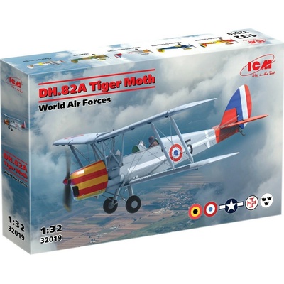 ICM de Havilland DH.82 Tiger Moth World Air Forces 1:32