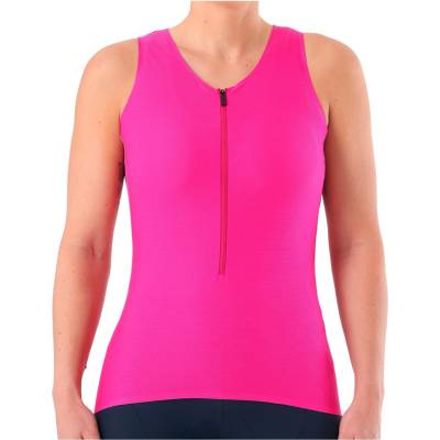 Mavic Дамски потник за колоездене Mavic Women's Aksium Tank Top Cycling singlet - Fuchsia (156-2537-0212)