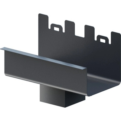 Satjam Kwadra Kotlík hranatý zvod hranatý 0,6 mm RAL 7016 antracit