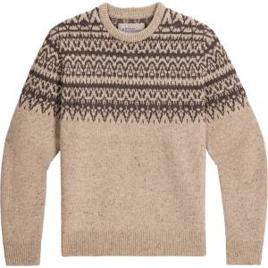Royal Robbins Мъжки вълнен пуловер Royal Robbins Arch Rock Crew L/S Merino jumper - Sandstone Htr Lassen Pt (005-6654-0411)