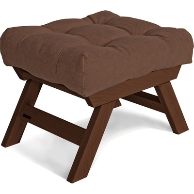 MarLiving Taburet BREEZIO 03 55 cm z masivu/hnědý