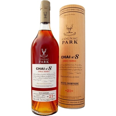 Park Cognac Chia 8 Petit Champagne Tessendier 43% 0,7 l (tuba)