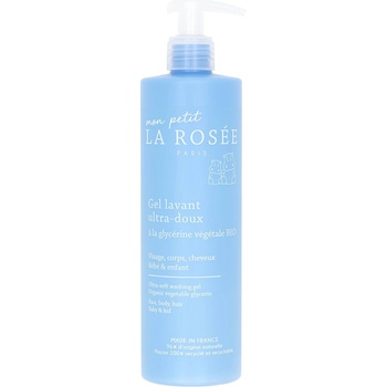 La Rosée Нежен измиващ гел за деца с органичен растителен глицерин, 400 ml