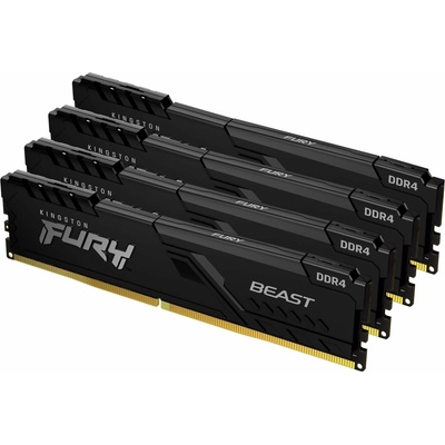 Kingston FURY Beast DDR4 128GB 3200MHz CL16 (4x32GB) KF432C16BBK4-128