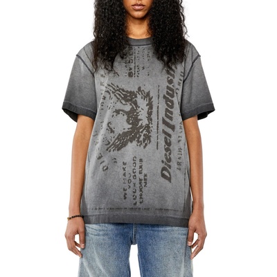 Diesel tričko T BONTY L4 T SHIRT šedá