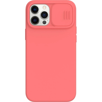 Image 1 of Nillkin Гръб Nillkin Camshield Silky magnetic silicone case за iphone 12/12 pro - Корал