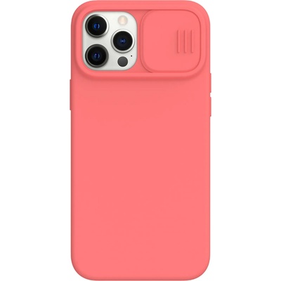 Nillkin Гръб Nillkin Camshield Silky magnetic silicone case за iphone 12/12 pro - Корал